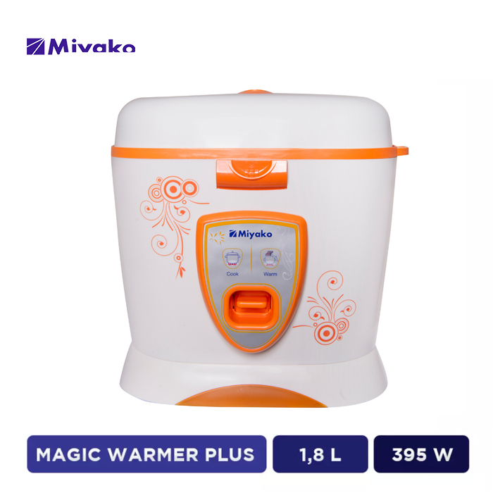 Miyako Rice Cooker Magic Warmer Plus 1.8 L - MCM29 BH B | MCM-29 BH B